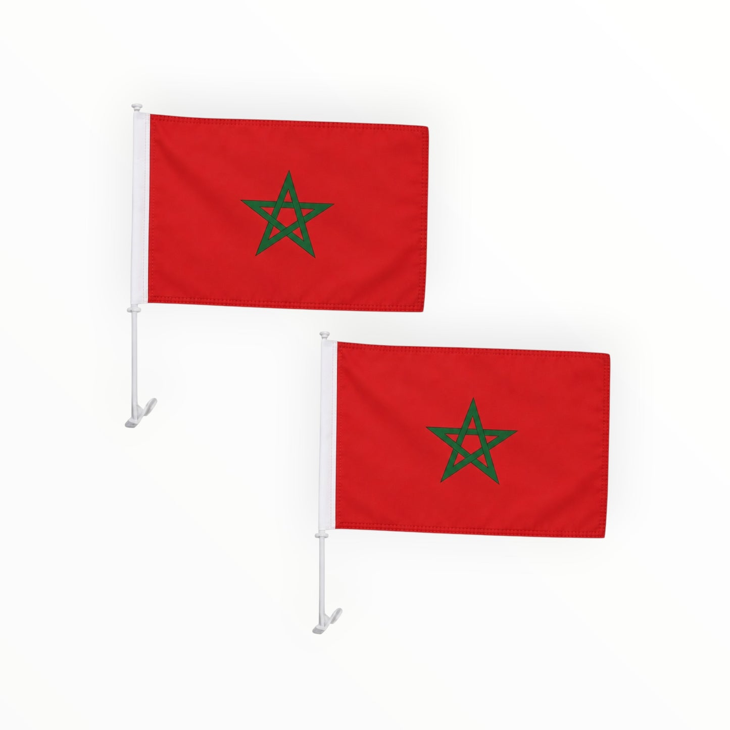 Autovlag Marokko 30 x 45 cm - Set van 2