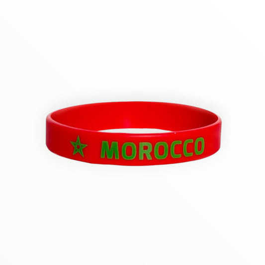Supporters Polsbandje - Marokko Rood