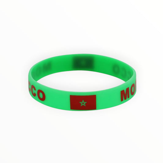 Supporters Polsbandje - Marokko Groen