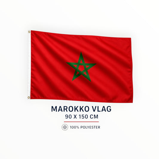Supportersvlag Marokko 90 x 150 cm