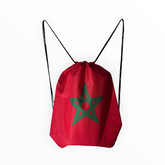 Gymtas met de Marokkaanse Vlag