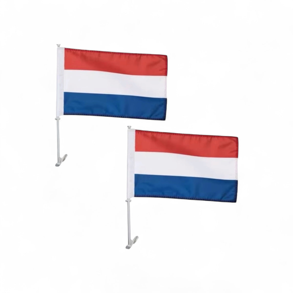 Autovlag Nederland 30 x 45 cm - Set van 2